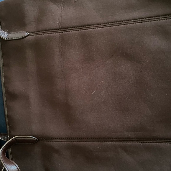 Coach vintage brown large shopping bag. Fabric martial - Picture 12 of 12